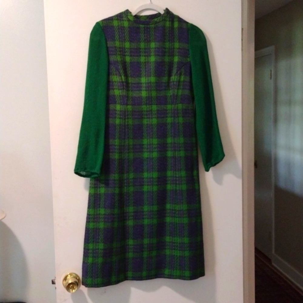 Lanz vintage wool dress